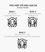 Mặt nạ thạch phục hồi, căng bóng D.701 Melting Mask