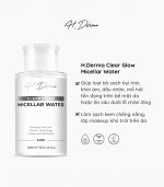 Nước tẩy trang chống bụi mịn S. 100 H.Derma Clear Glow Micellar Water